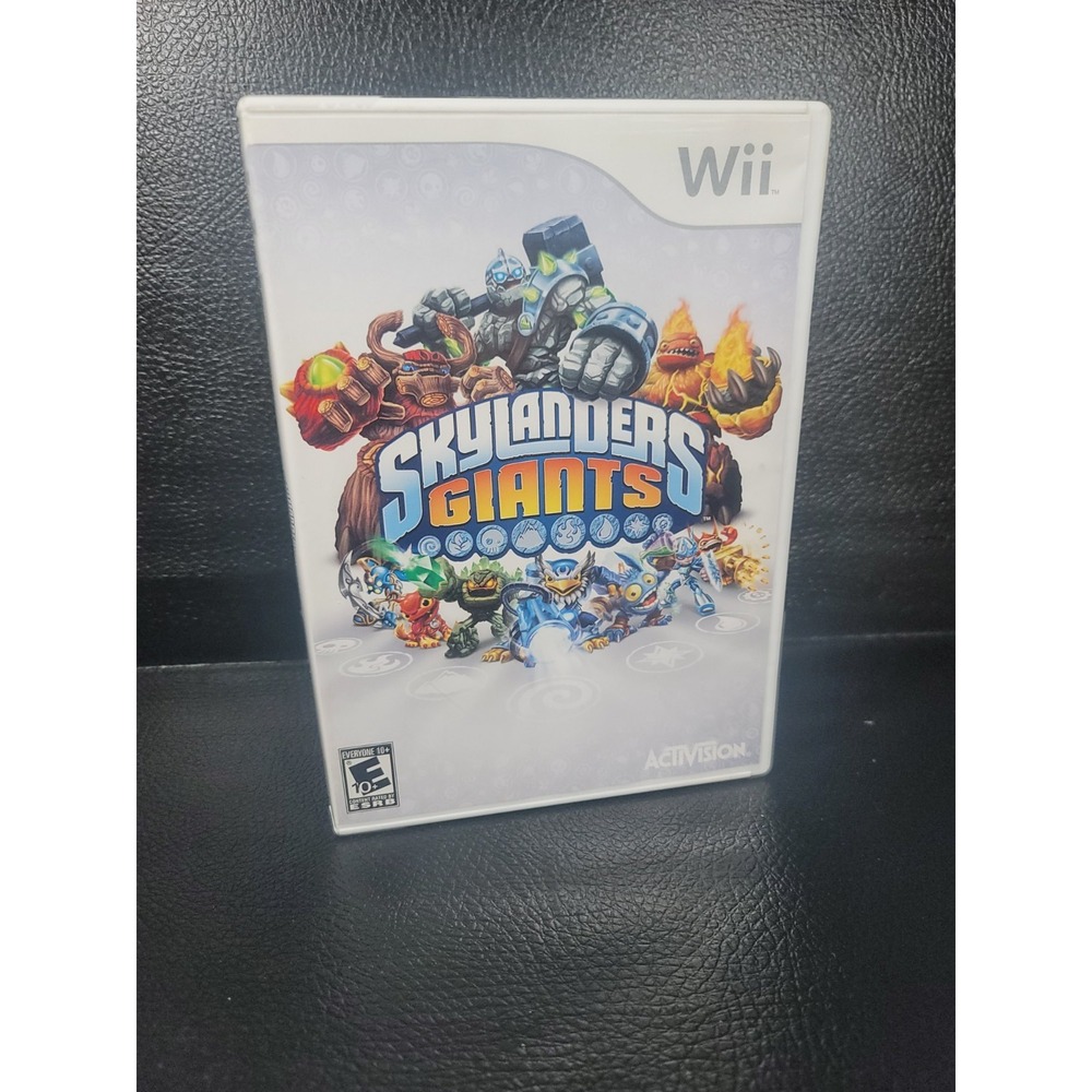 Skylanders Giants Wii with 6 Skylanders Included and Portal | Tested CIB
